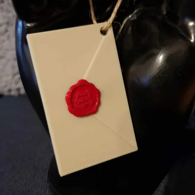 Enfeite de Natal Carta Hogwarts / Arvore de Natal
